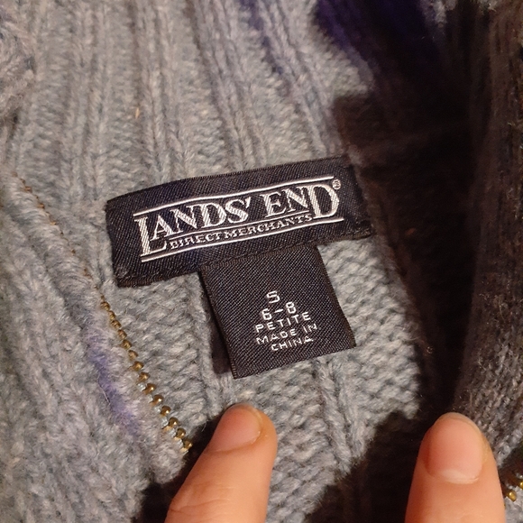 Wool quarter zip sweater - Picture 2 of 4